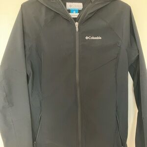 Columbia Black Hooded Jacket
